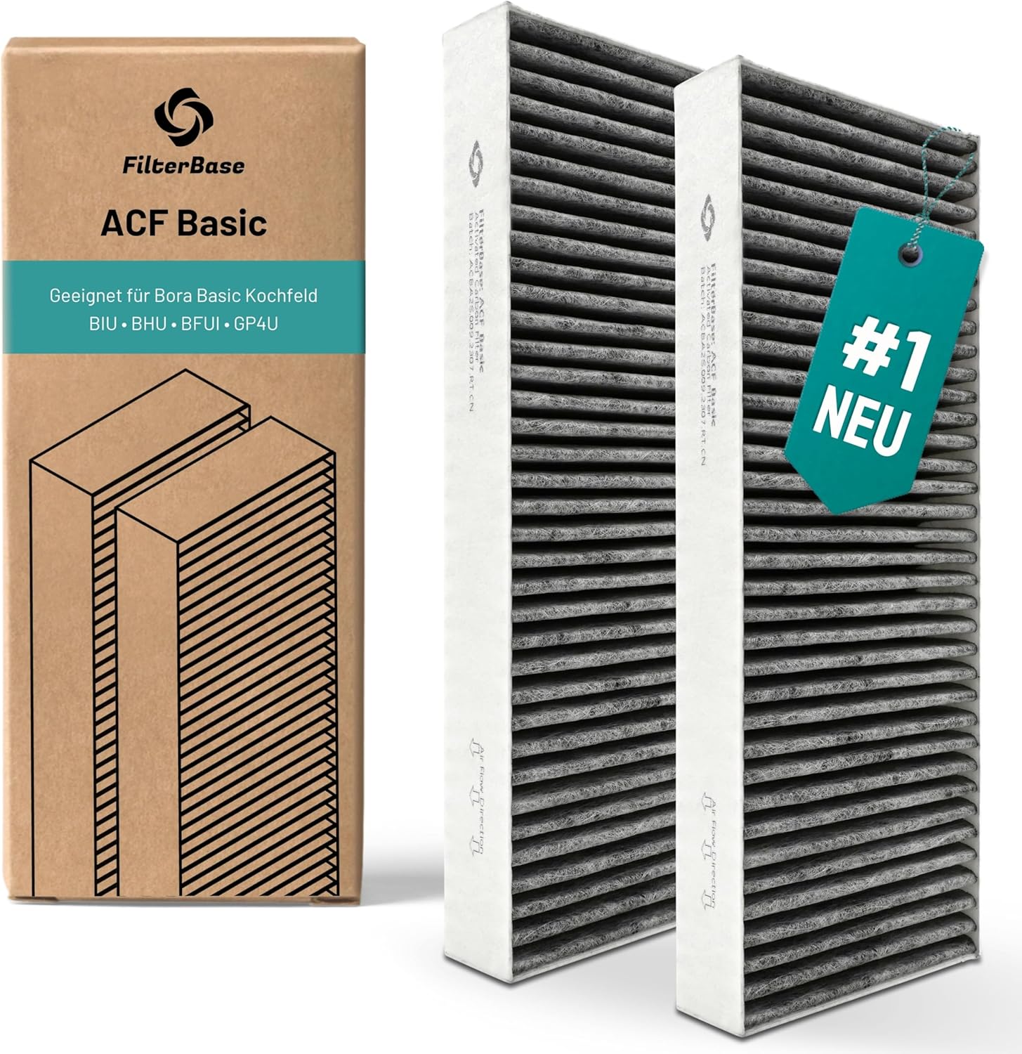 ACF Basic: Aktivkohlefilter passend für Bora Basic