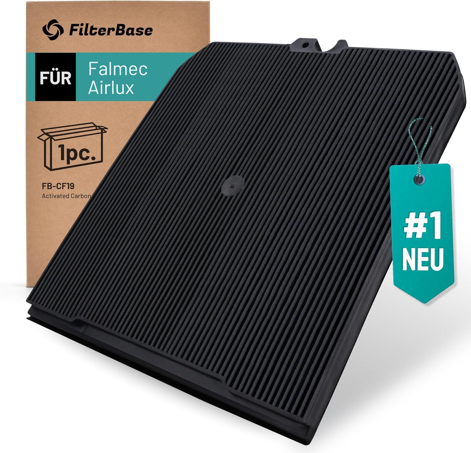 FB-CF19: Aktivkohlefilter passend für Falmec Typ 3 / Airlux CR1000