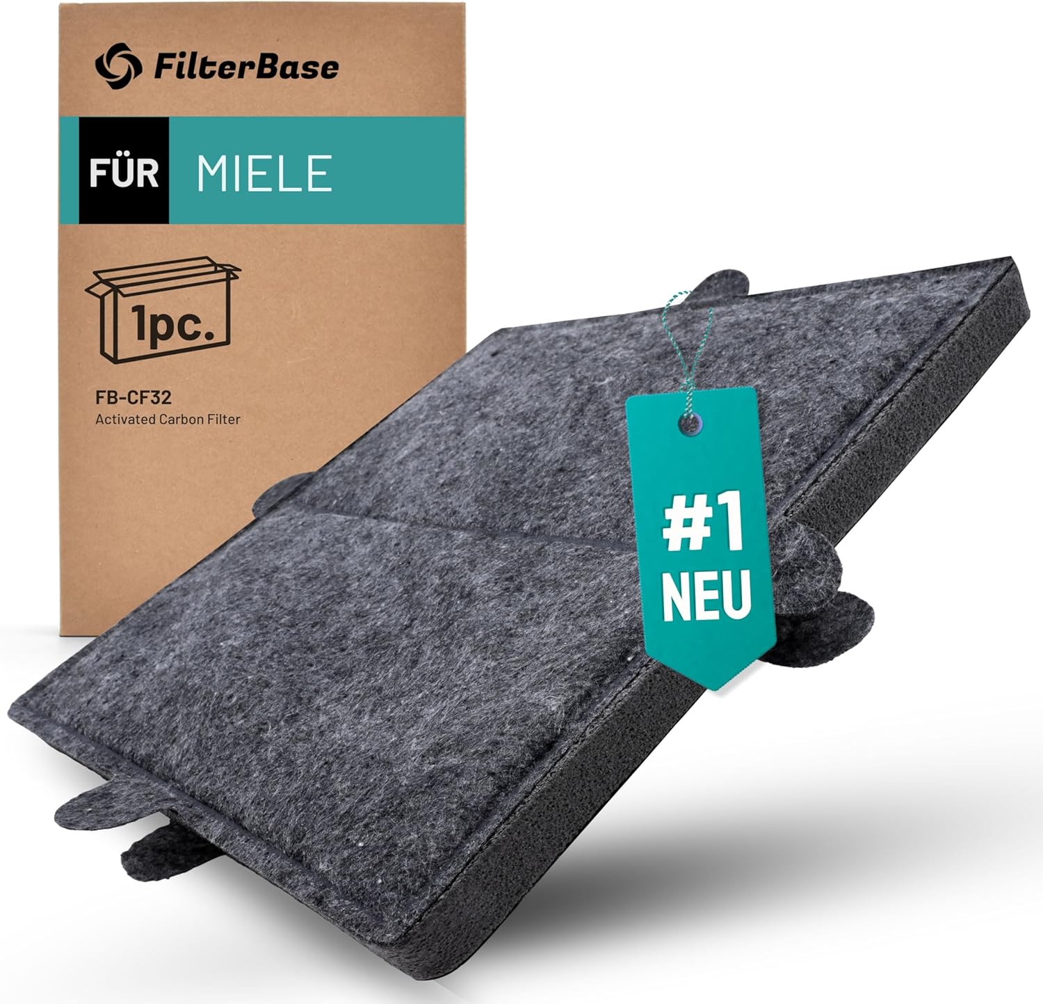 FB-CF32 Aktivkohlefilter Miele DKF12-1 / 6228731-1 für DA269-4/DA279-4